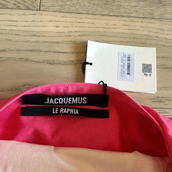 NWT 2024 Jacquemus Saudade crinkled dress size 40 - Picture 8 of 11